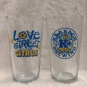 Karbach Brewing- 2 Pint Glasses